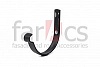 FarAcs PREMIUM: Кронштейн желоба короткий 125/90 MATT RR 33
