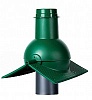 Krovent: Коньковый элемент Pipe-Cone фановый Зеленый (RAL 6005)