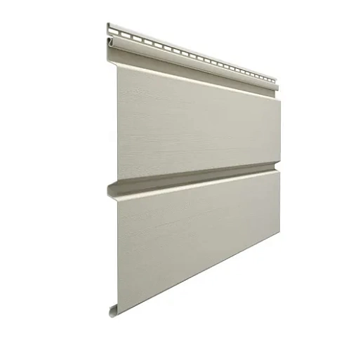 Виниловый сайдинг Docke Premium Брус D6S Сливки Виниловый сайдинг Docke Premium Брус D6S Сливки