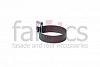 FarAcs PREMIUM: Хомут трубы 125/90 MATT Ral 7024