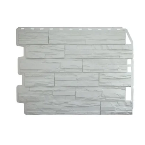 Панель FineBer Фасайдинг Дачный Скол Белый Панель FineBer Фасайдинг Дачный Скол Белый