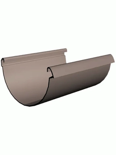 Желоб ПВХ водостока Docke LUX Шоколад Желоб ПВХ водостока Docke LUX Шоколад