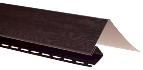 Околооконная планка Альта-Профиль под Блокхаус Орех темный Околооконная планка Альта-Профиль под Блокхаус Орех темный
