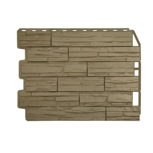 Панель FineBer Фасайдинг Дачный Скол Бежевый Панель FineBer Фасайдинг Дачный Скол Бежевый