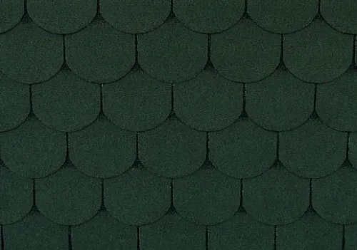 Битумная черепица RoofShield Фемели Лайт Готик Зеленый Битумная черепица RoofShield Фемели Лайт Готик Зеленый