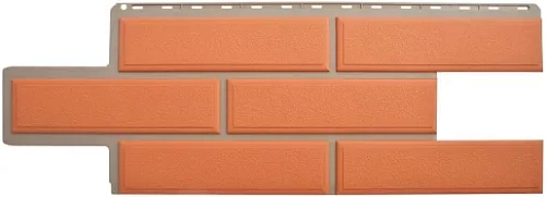 Фасадная панель Альта-Профиль Венецианский камень Терракотовый Фасадная панель Альта-Профиль Венецианский камень Терракотовый