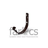 FarAcs PREMIUM: Кронштейн желоба короткий 125/90 Ral 8017