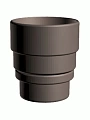 Переходник Standard ПВХ водостока Docke LUX Шоколад Переходник Standard ПВХ водостока Docke LUX Шоколад