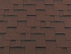 Гибкая черепица RoofShield Классик Модерн Коричневый с оттенением