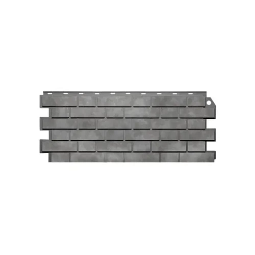 Фасадные панели FineBer Кирпич клинкерный 3D Бежево-серый Фасадные панели FineBer Кирпич клинкерный 3D Бежево-серый