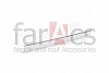 FarAcs PREMIUM: Желоб водосточный 125 мм 3м. Белый