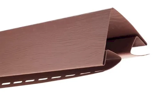 Угол наружный Альта-Профиль под Блокхаус Красно-коричневый Угол наружный Альта-Профиль под Блокхаус Красно-коричневый