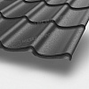 Металлочерепица МЕТАЛЛ ПРОФИЛЬ Ламонтерра (VALORI-20-DarkGrey-0.5)