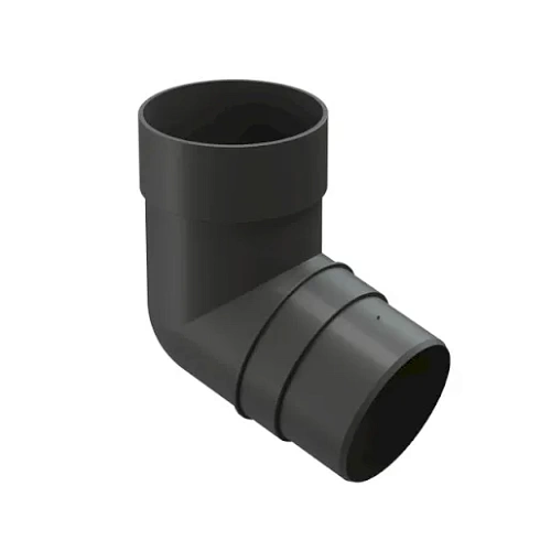 Колено 72° водостока Docke Premium Графит Колено 72° водостока Docke Premium Графит