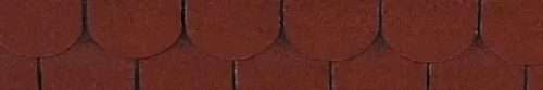 Коньково-карнизная черепица RoofShield Красный Коньково-карнизная черепица RoofShield Красный