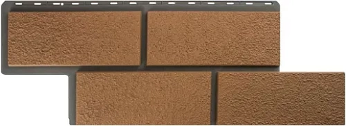 Фасадная панель Альта-Профиль Неаполитанский камень Персиковый Фасадная панель Альта-Профиль Неаполитанский камень Персиковый