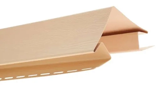 Угол наружный Альта-Профиль под Блокхаус Золотистый Угол наружный Альта-Профиль под Блокхаус Золотистый