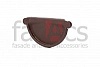 FarAcs PREMIUM: Заглушка универсальная 125/90 MATT Ral 8017