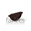 FarAcs PREMIUM: Заглушка желоба универсальная 125/90 Ral 8017