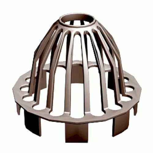 Сетка защитная водостока Docke Premium Шоколад Сетка защитная водостока Docke Premium Шоколад