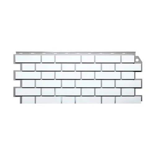 Фасадные панели FineBer Кирпич облицовочный Белый Фасадные панели FineBer Кирпич облицовочный Белый