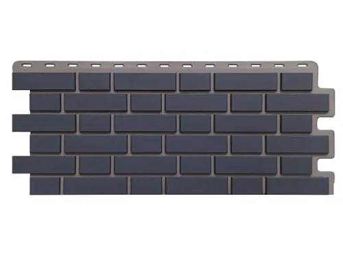 Панель FineBer Фасайдинг Дачный Кирпич клинкерный Асфальт Панель FineBer Фасайдинг Дачный Кирпич клинкерный Асфальт