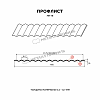 Профлист МЕТАЛЛ ПРОФИЛЬ МП-18х1100-A (ПЭ-01-6019-0,45)