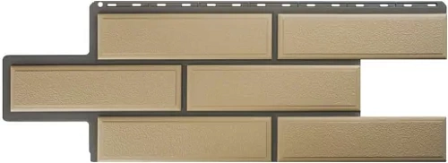 Фасадная панель Альта-Профиль Венецианский камень Слоновая кость Фасадная панель Альта-Профиль Венецианский камень Слоновая кость