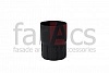 FarAcs PREMIUM: Соединительная муфта трубы 125/90 MATT RR 33