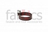 FarAcs PREMIUM: Хомут трубы 125/90 MATT Ral 8017