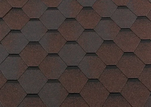 Гибкая черепица RoofShield Классик Стандарт Медный Гибкая черепица RoofShield Классик Стандарт Медный