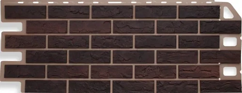 Фасадная панель Альта-Профиль Кирпич Жженый Фасадная панель Альта-Профиль Кирпич Жженый