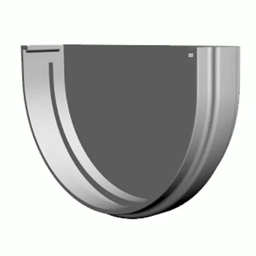 Заглушка желоба водостока Docke Premium Пломбир Заглушка желоба водостока Docke Premium Пломбир