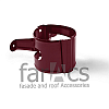 FarAcs: Крепление трубы на дерево 125/90 Ral 3005