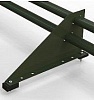 Русь: Опора для снегозадержателя Premium Ral 6020