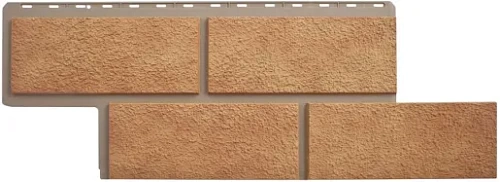 Фасадная панель Альта-Профиль Неаполитанский камень Бежевый Фасадная панель Альта-Профиль Неаполитанский камень Бежевый