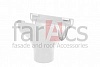 FarAcs PREMIUM: Воронка желоба 125/80 Белый