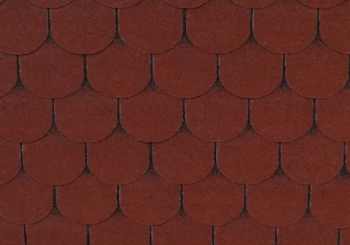 Битумная черепица RoofShield Фемели Лайт Готик Красный Битумная черепица RoofShield Фемели Лайт Готик Красный