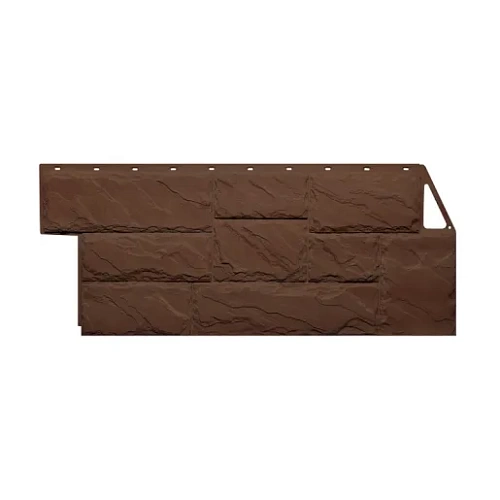 Фасадные панели FineBer Камень крупный Коричневый Фасадные панели FineBer Камень крупный Коричневый