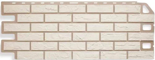 Фасадная панель Альта-Профиль Кирпич Белый Фасадная панель Альта-Профиль Кирпич Белый