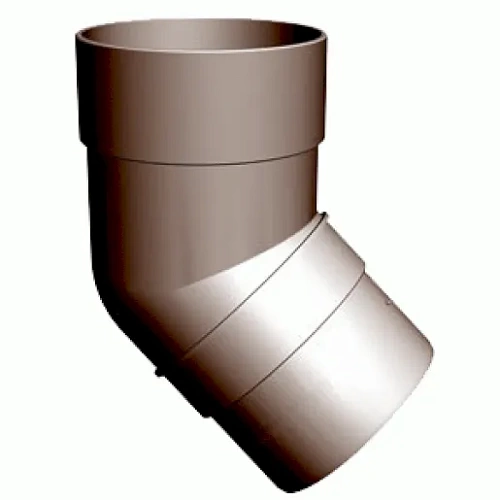 Колено 45° водостока Docke Premium Шоколад Колено 45° водостока Docke Premium Шоколад