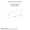 Планка стыковочная 60х3000 (PURMAN-20-9005-0.5)