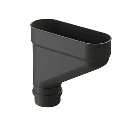 Коллектор ПВХ водостока Docke LUX Графит Коллектор ПВХ водостока Docke LUX Графит