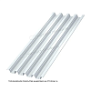Профлист МЕТАЛЛ ПРОФИЛЬ Н-75x750-B (ПЭ-01-9010-0,7)