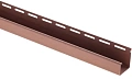 J-профиль Альта-Профиль под Блокхаус Красно-коричневый J-профиль Альта-Профиль под Блокхаус Красно-коричневый