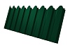Профнастил стеновой   "C-20А фигурный"  MAT RAL 6005 Зеленый мох 0,5 мм