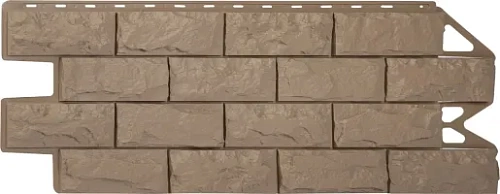 Фасадная панель Альта-Профиль Фагот Эко Бежевый Фасадная панель Альта-Профиль Фагот Эко Бежевый