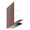 Планка откоса сложная 3D 245х75х2000 (ECOSTEEL-01-МореныйДуб-0.5)