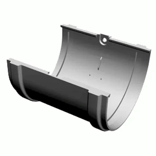 Соединитель желобов водостока Docke Premium Пломбир Соединитель желобов водостока Docke Premium Пломбир