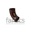 FarAcs PREMIUM: Отвод трубы 125/90 Ral 8017